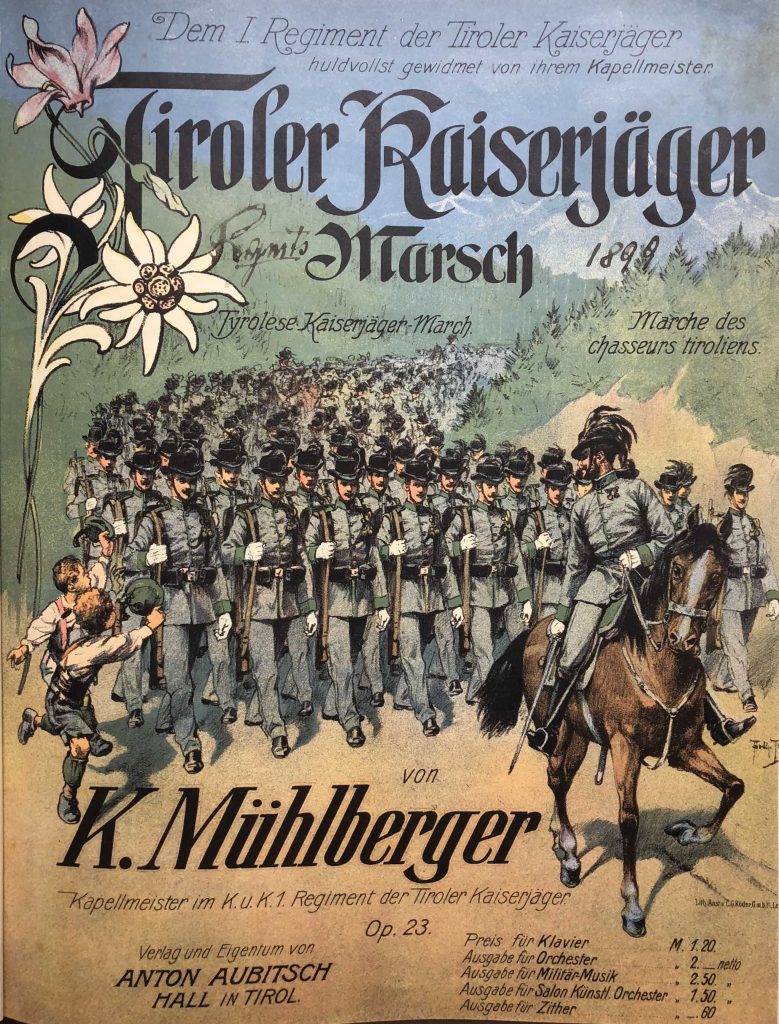 Chronik – Original Tiroler Kaiserjägermusik